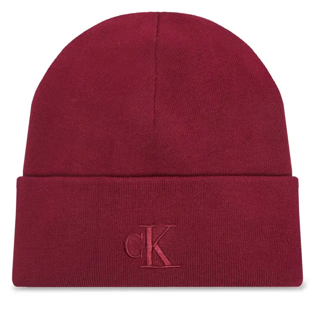Unisex Σκούφος Calvin Klein LV04D8020G-VAQ Μπορντώ Μπορντό - One Size