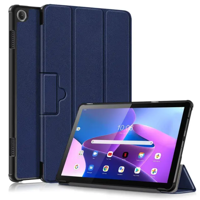 Θήκη 3 Fold Με Δυνατότητα Stand για Lenovo Tab M10 (Gen 3) 10.1-inch 328F Auto Wake/Sleep Blue - OEM
