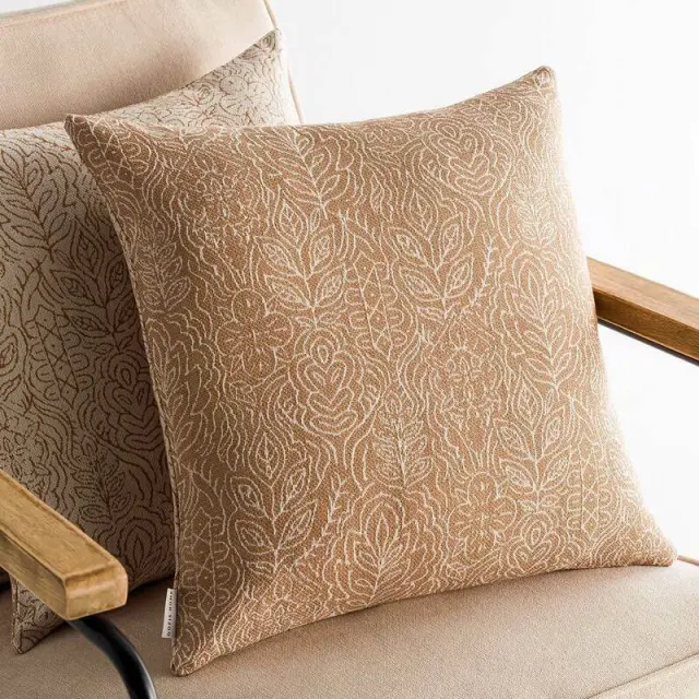 Μαξιλαροθήκη 50X50 GOFIS HOME MANDALA Καφέ 140/13