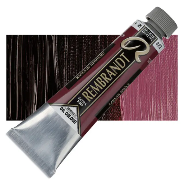 Λάδι Talens Rembrandt - 323 Burnt Carmine - 40ml