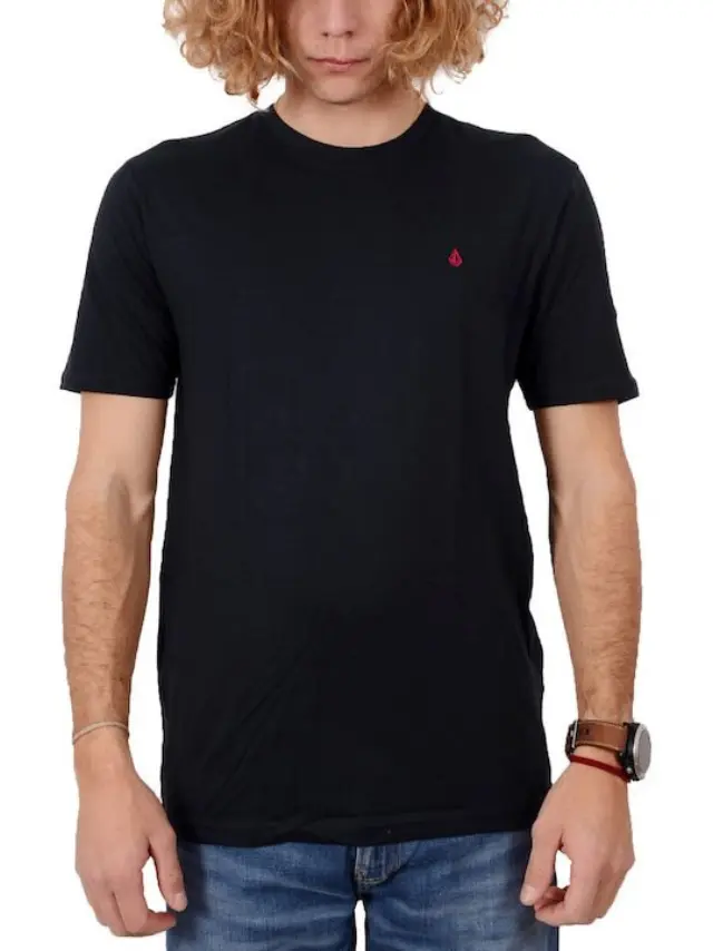 VOLCOM STONE BLANKS-ΜΠΛΟΥΖΑ ΑΝΔΡΙΚΗ BLACK