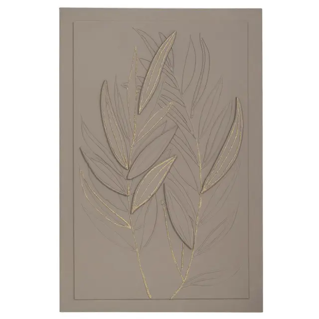 Πίνακας ανάγλυφος Elephant Leaves 80x120cm Iliadis 91881