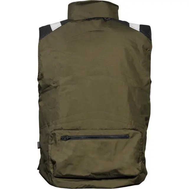 Αδιάβροχο Γιλέκο Εργασίας Cofra Polar clay brown/black 2