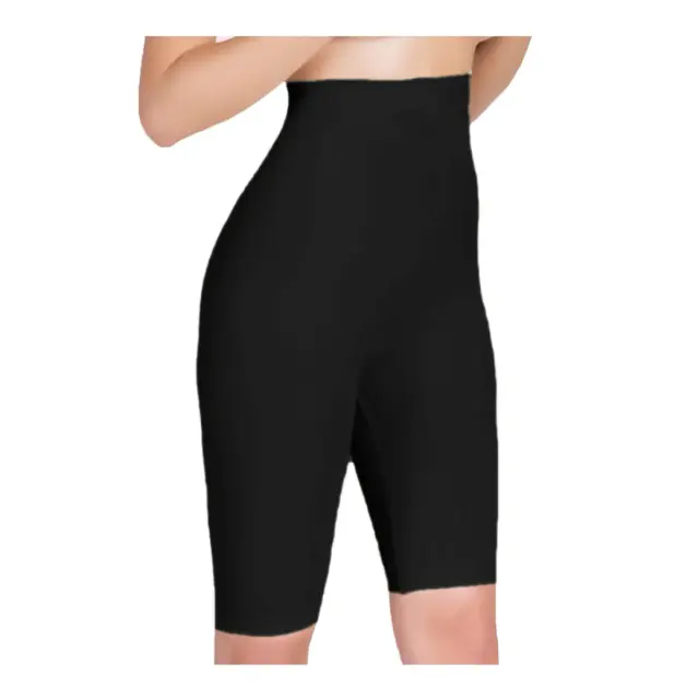 FMS High Waist Long Leg Corset, Χρώμα Μαύρο