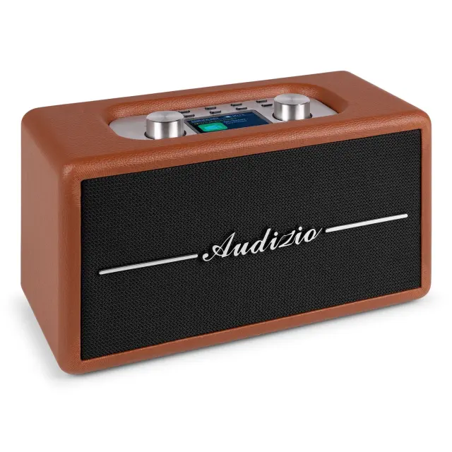AUDIZIO TUNE60 BROWN ΡΑΔΙΟΦΩΝΟ DAB+ ΣΕ ΚΑΦΕ ΧΡΩΜΑ