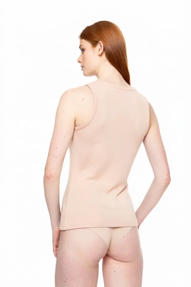 Αμάνικο τοπ με φαρδιά τιράντα SHOLDER NOS L1101 Skin Pink Label 3