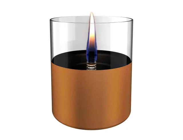 Επιτραπέζια Εστία Φωτιάς Lilly 10 Tenderflame με διάρκεια καύσης 9 - 10 ώρες, χωρητικότητα δεξαμενής 300ml και διαστάσεις 10x11.5cm - Copper TF-600089 2
