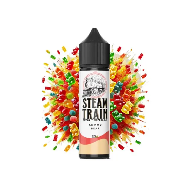 Steam Train Disposable Edition Gummy Bear 20/60ml 60ml