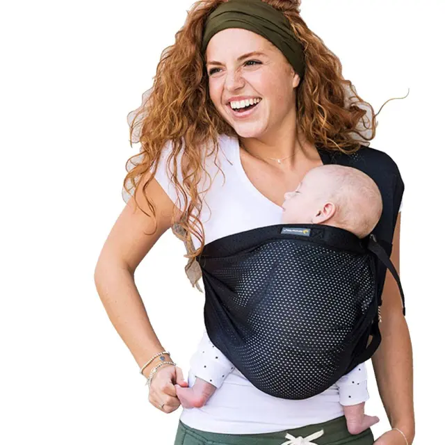 Mini Monkey: Μάρσιπος Sling Ελαφρύς και Αδιάβροχος Black MKY_00000200 2