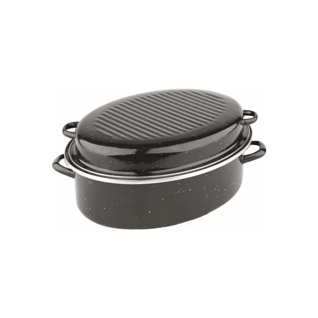 Sidirela Γάστρα Οβάλ "Premium" ΝΟ38 38x27cm- Sidirela oval roaster E-3122