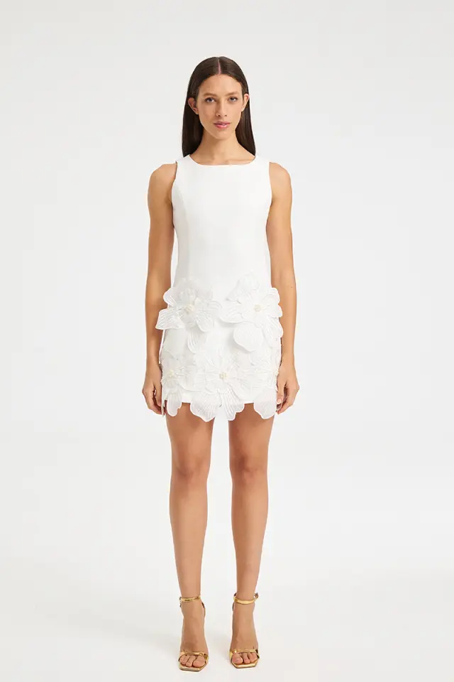Φόρεμα με Floral Απλικέ FLOVIE DRESS 2