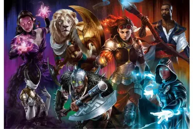 Clementoni MAGIC THE GATHERING - Mana Warriors - Cube Puzzle 500P (35563) 3
