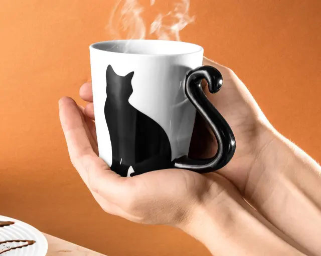 Black Cat Mug 300ml 2