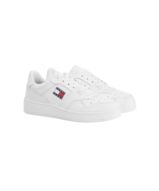 Tommy Hilfiger - Ανδρικά Sneakers Retro Basket EM0EM00955-YBR Λευκό - 40 2