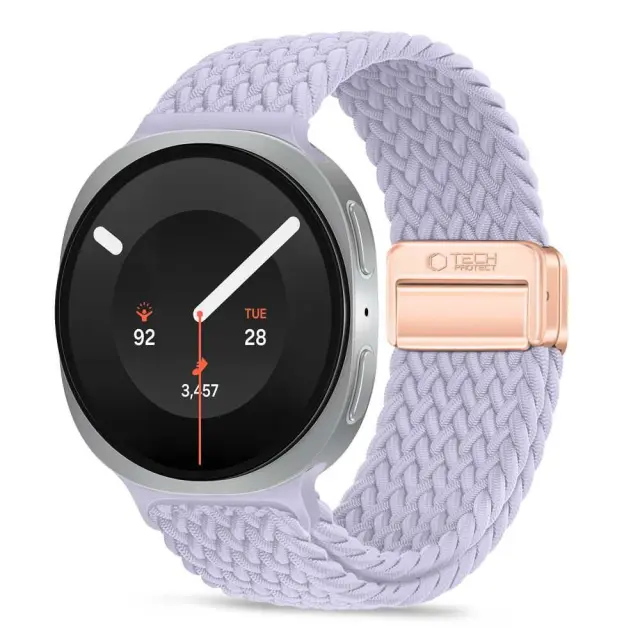 Tech-protect Nylonmag Samsung Galaxy Watch 8 / 9 / Classic (40 / 44 / 46 Mm) Periwinkle