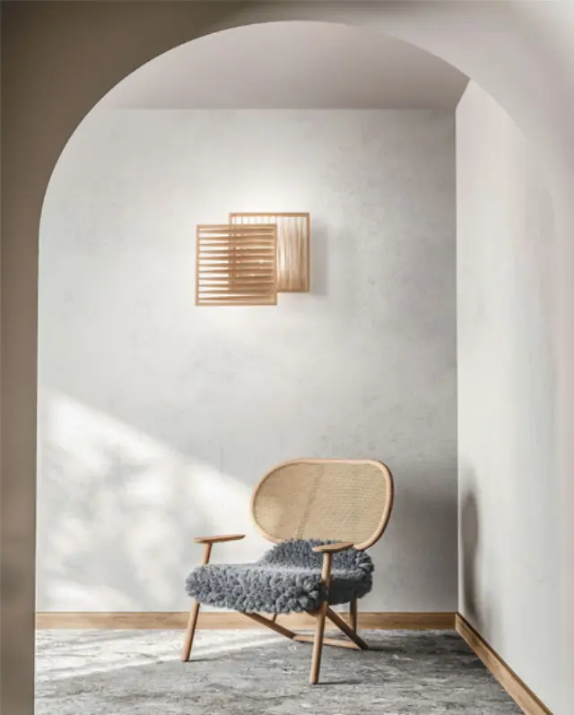 Loft 3690-21 φωτιστικό απλίκα ξύλινη 39x43 Ξύλο