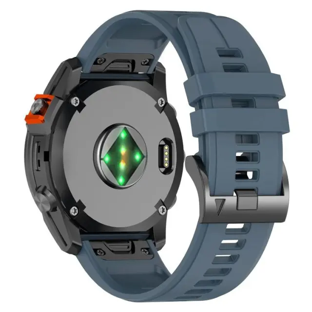 Λουράκι Σιλικόνης για Garmin Fenix 3/5x/3hr/5x Plus/6x/6x Pro/7x/8/9 (51mm)- Navy Blue OEM