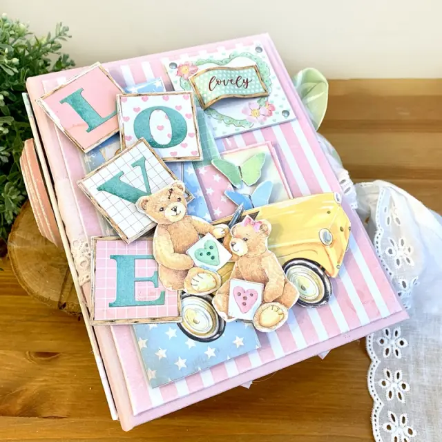 Die Cuts Stamperia, DayDream 2