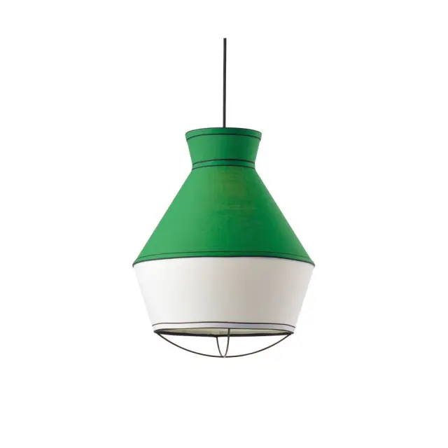 AcaLight Offer NETTO ΦΩΤΙΣΤΙΚΟ ΚΡΕΜΑΣΤΟ ΠΡΑΣΙΝΟ ΜΕΤΑΛΛΙΚΟ ΣΥΜΒΑΤΙΚΟ 1ΧΕ27 IP20 Φ350Χ1200mm