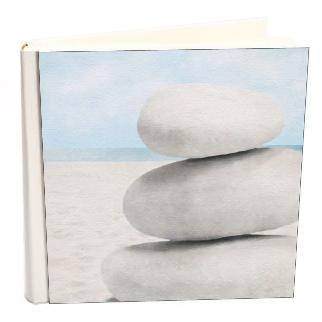Άλμπουμ my album beach 02 boho style με ριζόχαρτο 35x35cm και κουτί άλμπουμ