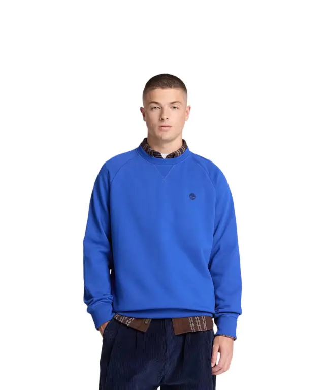 Timberland - Ανδρικό Φούτερ Exeter River Lb Crew TBC0YHBA-454 Μπλε Ρουαγιάλ - S