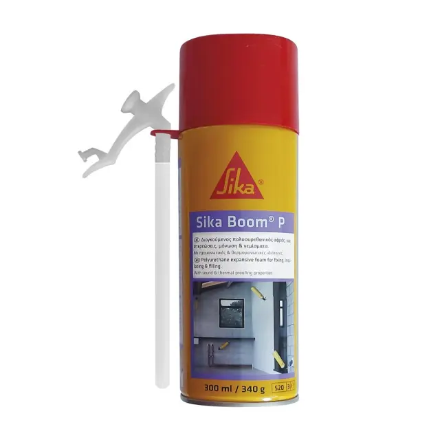 Sika Boom® P Διογκούμενος Πολυουρεθανικός Αφρός Ταχείας Ωρίμανσης 300ml / 96.750491