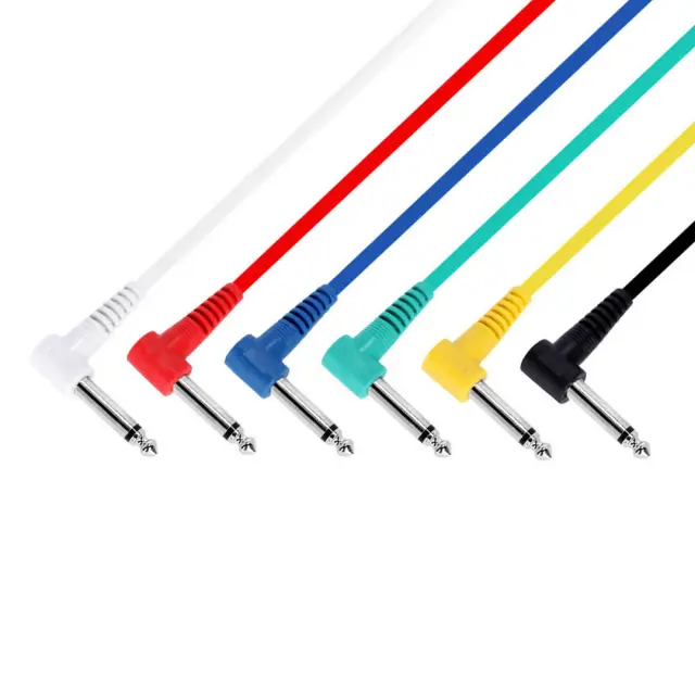 Adam Hall K3IRR0030SET 3Star Series Patchcable Καλώδιο Οργάνων 1/4 Mono Jack - 1/4 Mono Jack 0.30m Σετ Διάφορα Χρώματα (6 τμχ)