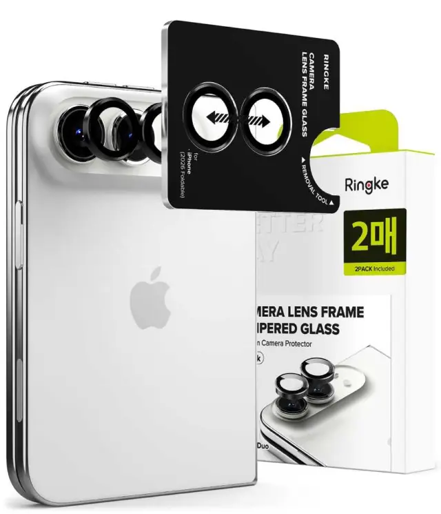 Ringke Camera Frame 2-pack iPhone Duo Black