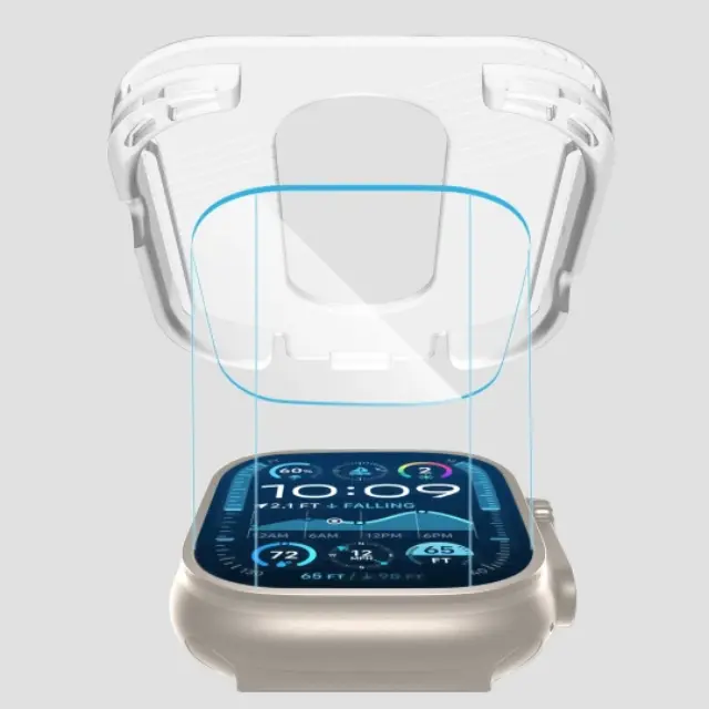 Tech-protect Easy Set+ 2-pack Apple Watch Ultra 1 / 2 / 3 / 4 (49 Mm) Clear 2