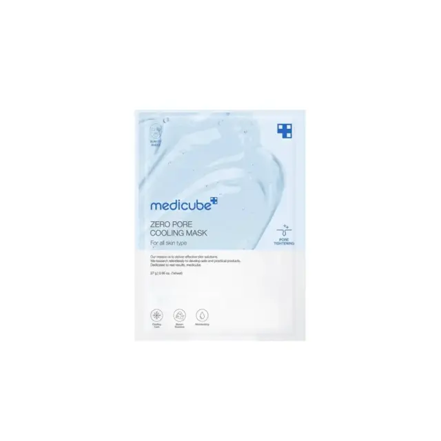 Medicube Zero Pore Cooling Mask Μασκά Προσώπου Υδρογέλης για Πόρους, 1τμχ