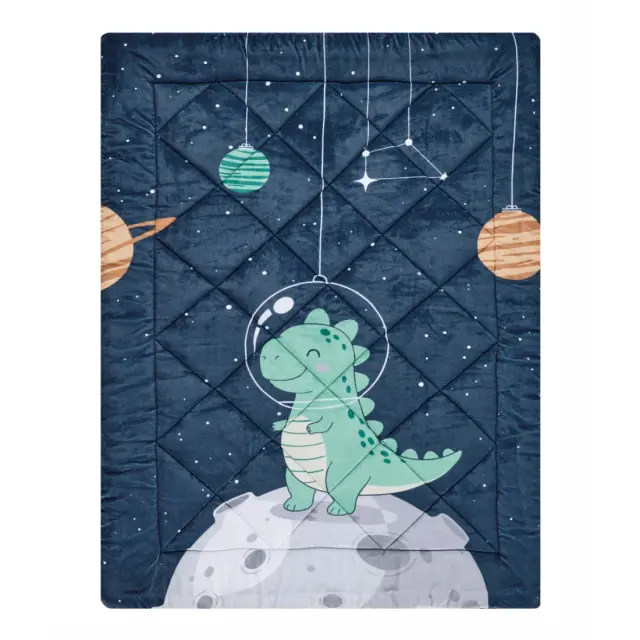 Παιδικό Κουβερτοπάπλωμα Μονό Kentia Geler Blue-Green-Beige-Grey 160x220 2