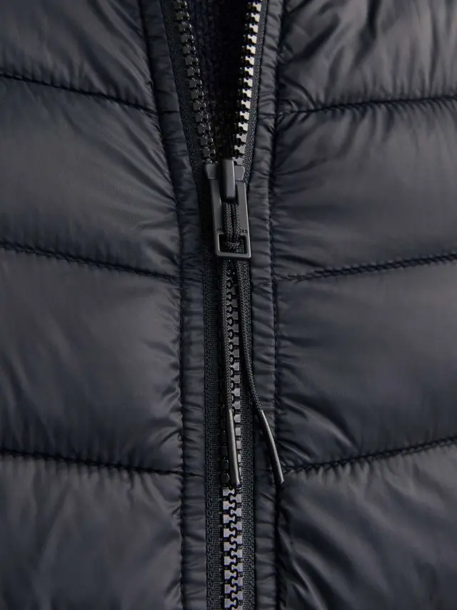JJESPRINT PUFFER COLLAR NOOS Black 2