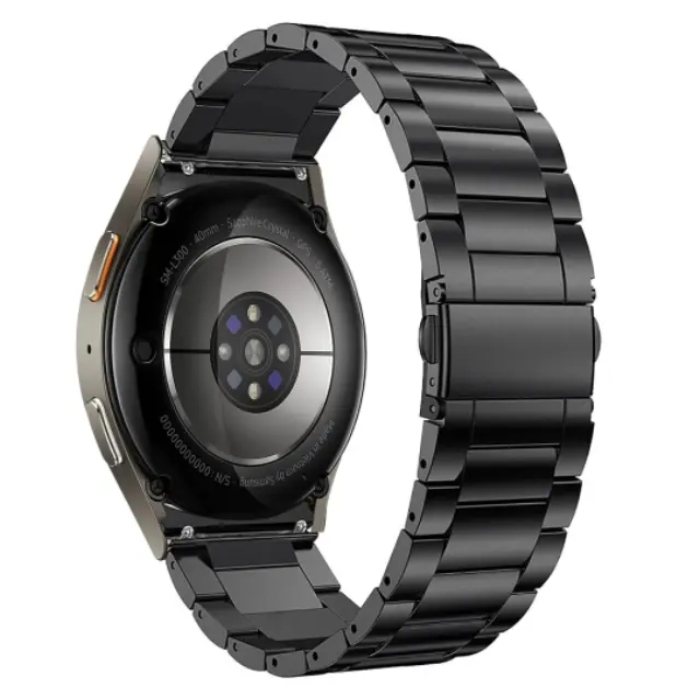 Belt Tech-Protect Stainless Samsung Galaxy Watch 4 / 5 / 5 Pro / 6 / 7 / FE Black 2