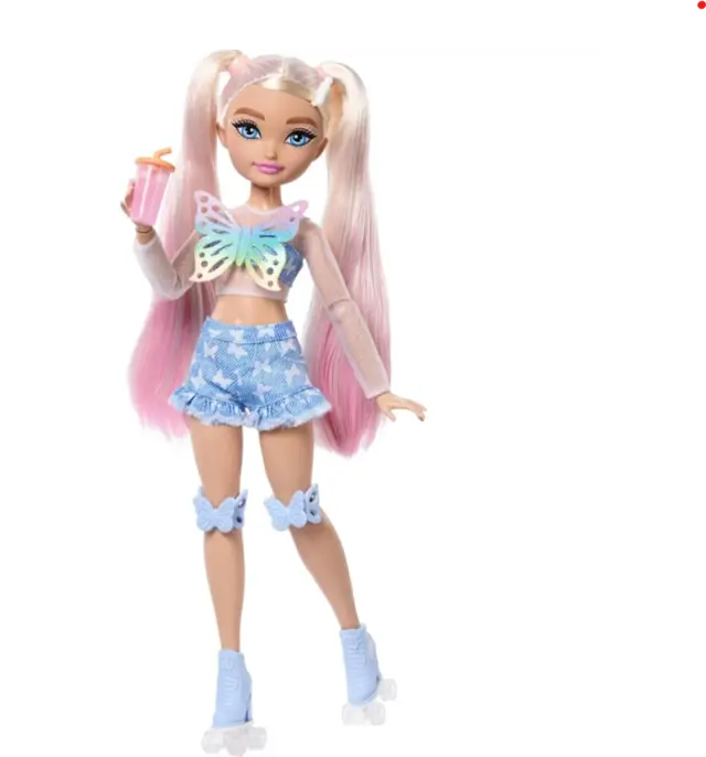 Barbie Dream Besties Malibu Posable Roller Skating Με Ξανθά Μαλλιά / JFX96 (Mattel)