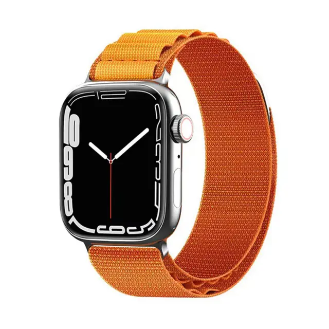 Techsuit® Alpine Loop Ανταλλακτικό Λουράκι για Apple Watch 38/40/41/42(series 10/11/12)mm- Orange