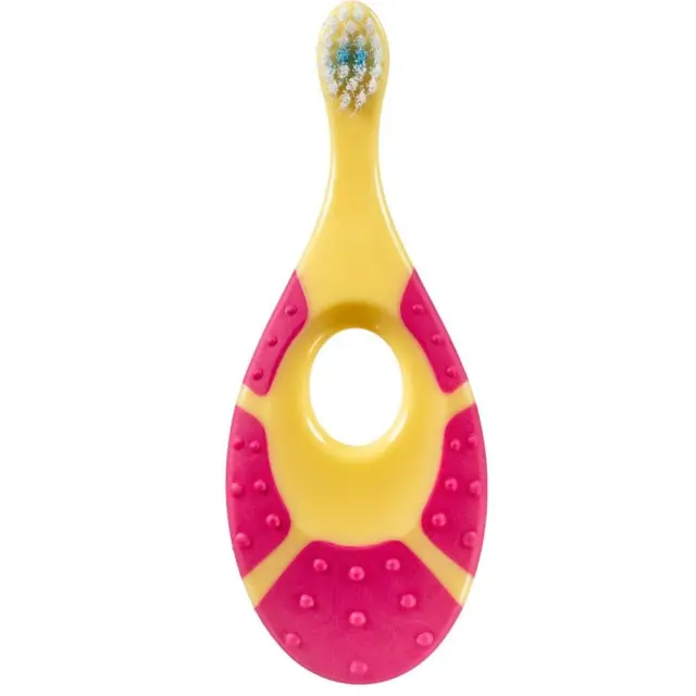 Jordan Toothbrush Step by Step 1 Οδοντόβουρτσα Πολύ Μαλακή για Παιδιά 0-2 Χρονών Mπλε/Γαλάζιο, 1τμχ