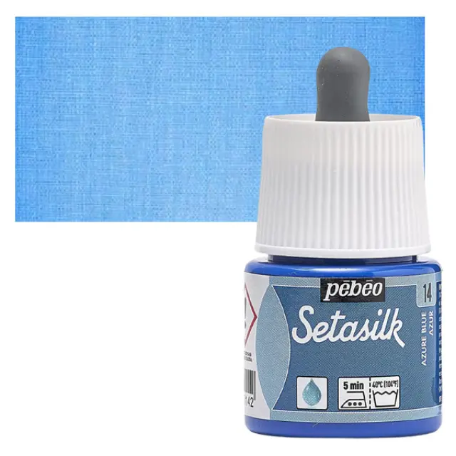 Pebeo Χρώμα Μεταξιού Setasilk - 14 Azure Blue - 45ml