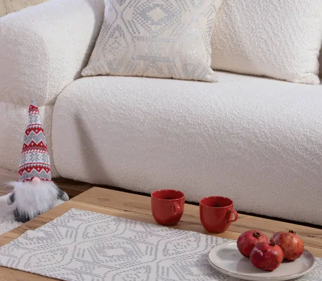 ΤΡΑΒΕΡΣΑ GLAM 45X150 NEF-NEF HOMEWARE SILVER