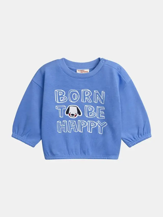 Βρεφικό Σετ για Αγόρια Born to be Happy ΜΠΛΕ 3