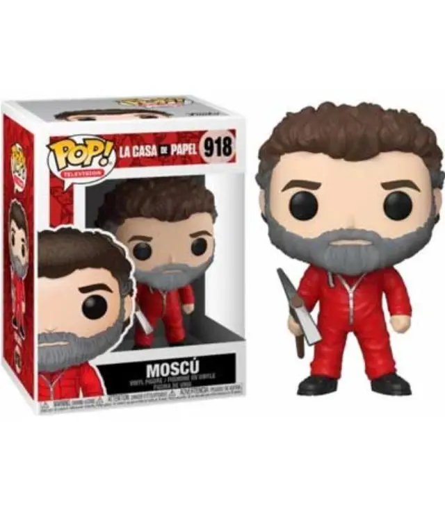 Funko Pop! Television: la Casa de Papel - Moscu #918