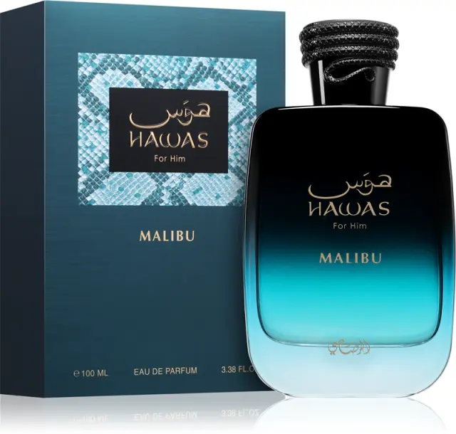 Rasasi Hawas Malibu Eau de Parfum Ανδρικό Άρωμα 100ml