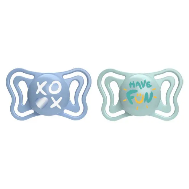 Chicco Πιπίλες Σιλικόνης PhysioForma Light Σιέλ για 6-16 μηνών 2τμχ 2