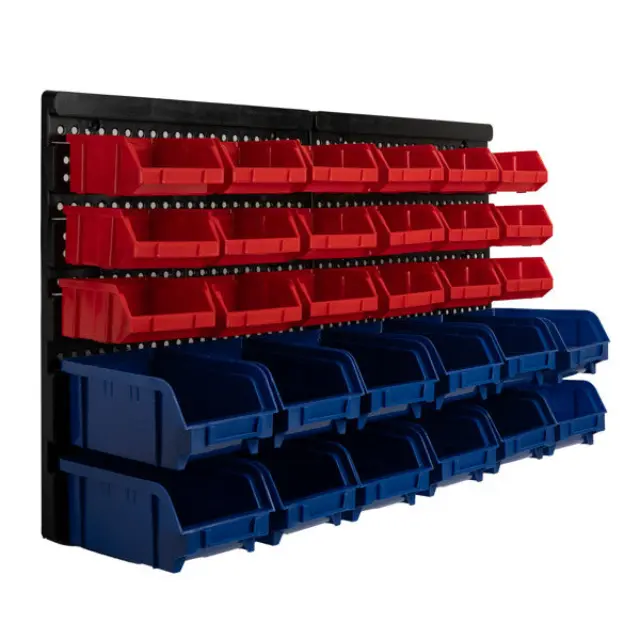 Wall mount rack 30 bins