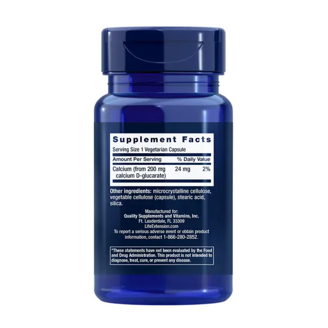 Life Extension Calcium D-Glucarate 200 mg 2