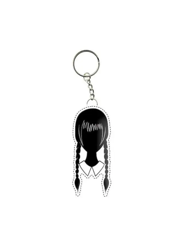 WEDNESDAY Μπρελόκ - Wednesday Head - Rubber Keychain