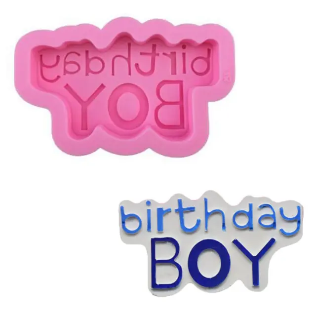 Καλούπι Σιλικόνης - Birthday Boy - 92x60x16mm