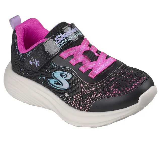 Skechers Bounder Pro παιδικά παπούτσια sneakers για κορίτσι 303488L_BKMT-1 2