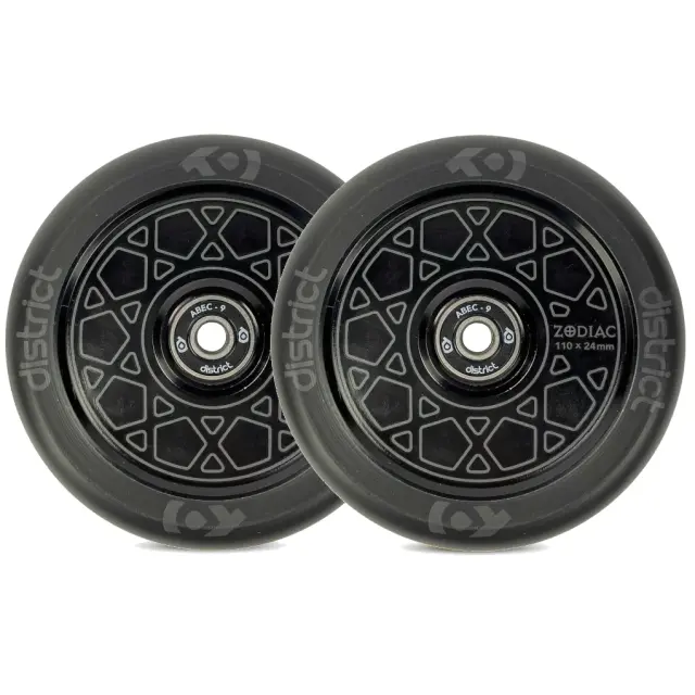DISTRICT Zodiac Wheel 110 - Black 2