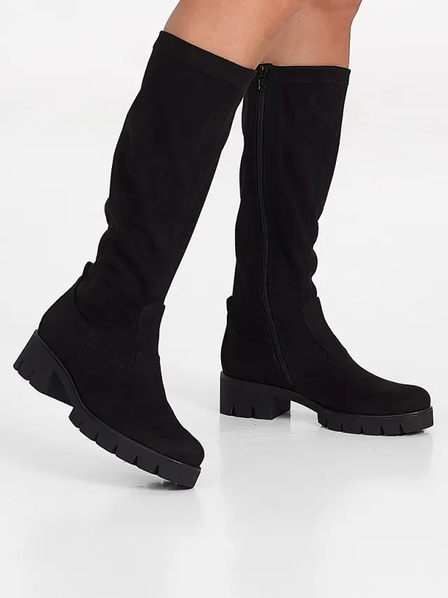 Gabor Μπότες Γυναικείο δέρμα Μαύρο GAB/71719 001-BLACK - 38 2