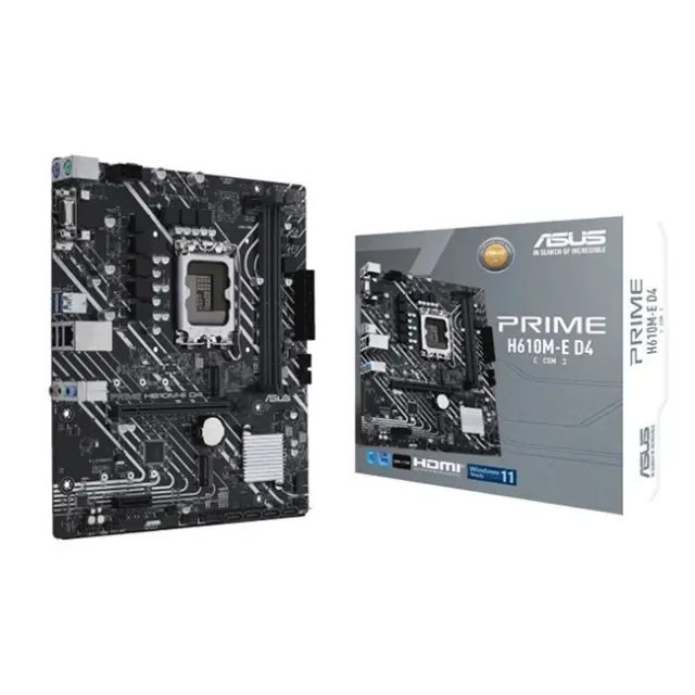 Asus Motherboard Prime H610M-E D4 CSM (90MB19N0-M0EAYC)